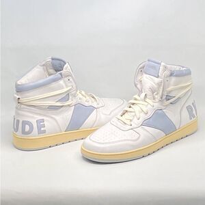 Rhude Rhecess Worn Out Effect High Top Sneakers size 13